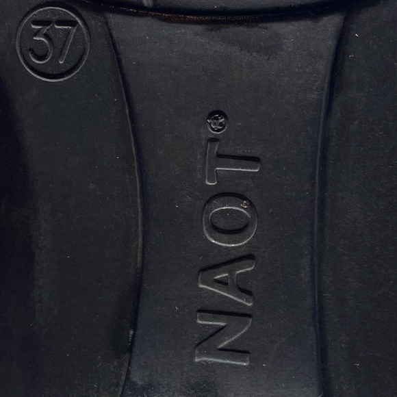 Naot Womens Shoes Kona Boots Sz 6 Gray Black Leather Ankle Lace Up Comfort - Picture 8 of 9